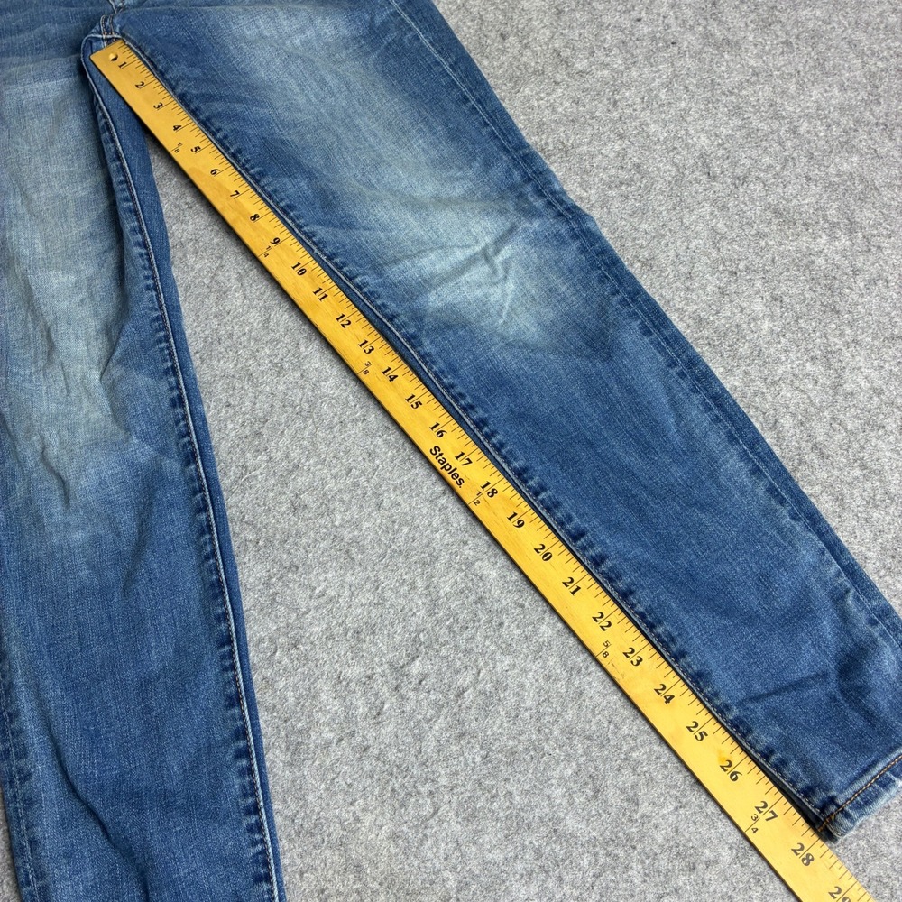American Eagle Super Stretch X Skinny Jeans Women 4 28x28 Regular Blue Denim - Picture 6 of 8
